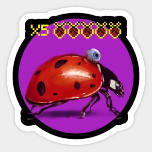 CriptoInsekt LadyBug Sticker